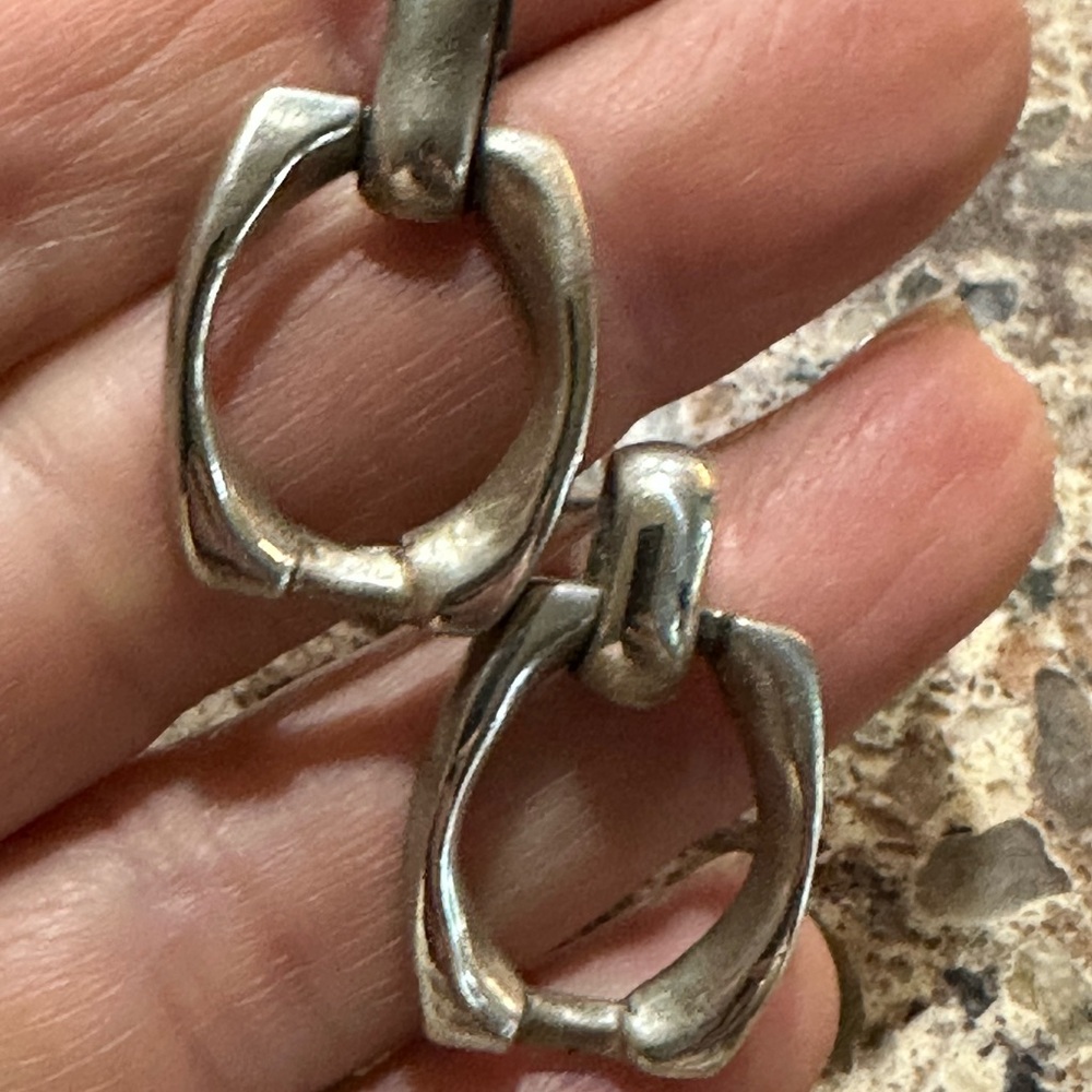 Sterling Silver Geometric Earrings
